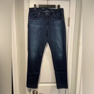 AG Adriano Goldschmied The Prima Jeans Size 30R Mid Rise Cigarette Straight Leg